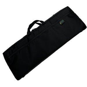 Custom Bass Flute Fitted Casecover with Peg Stand Box